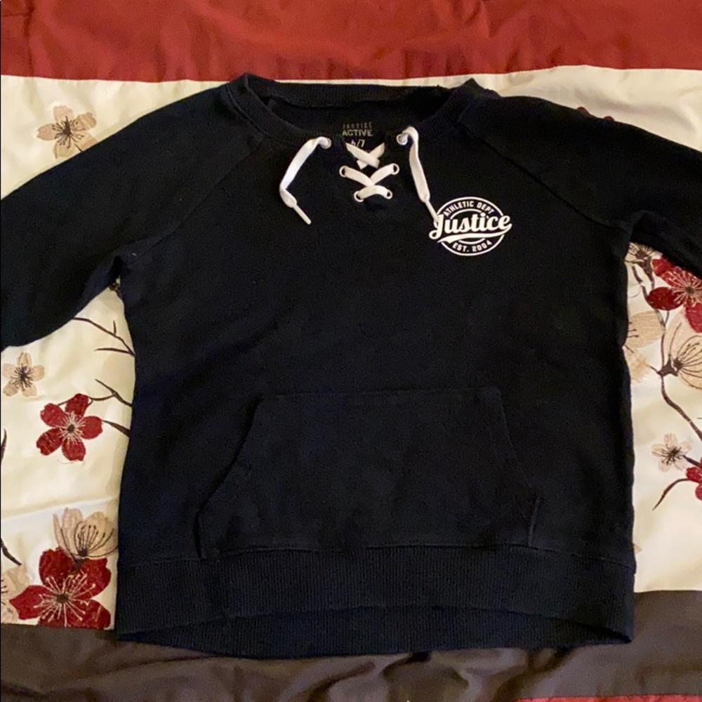 A pull over sweater